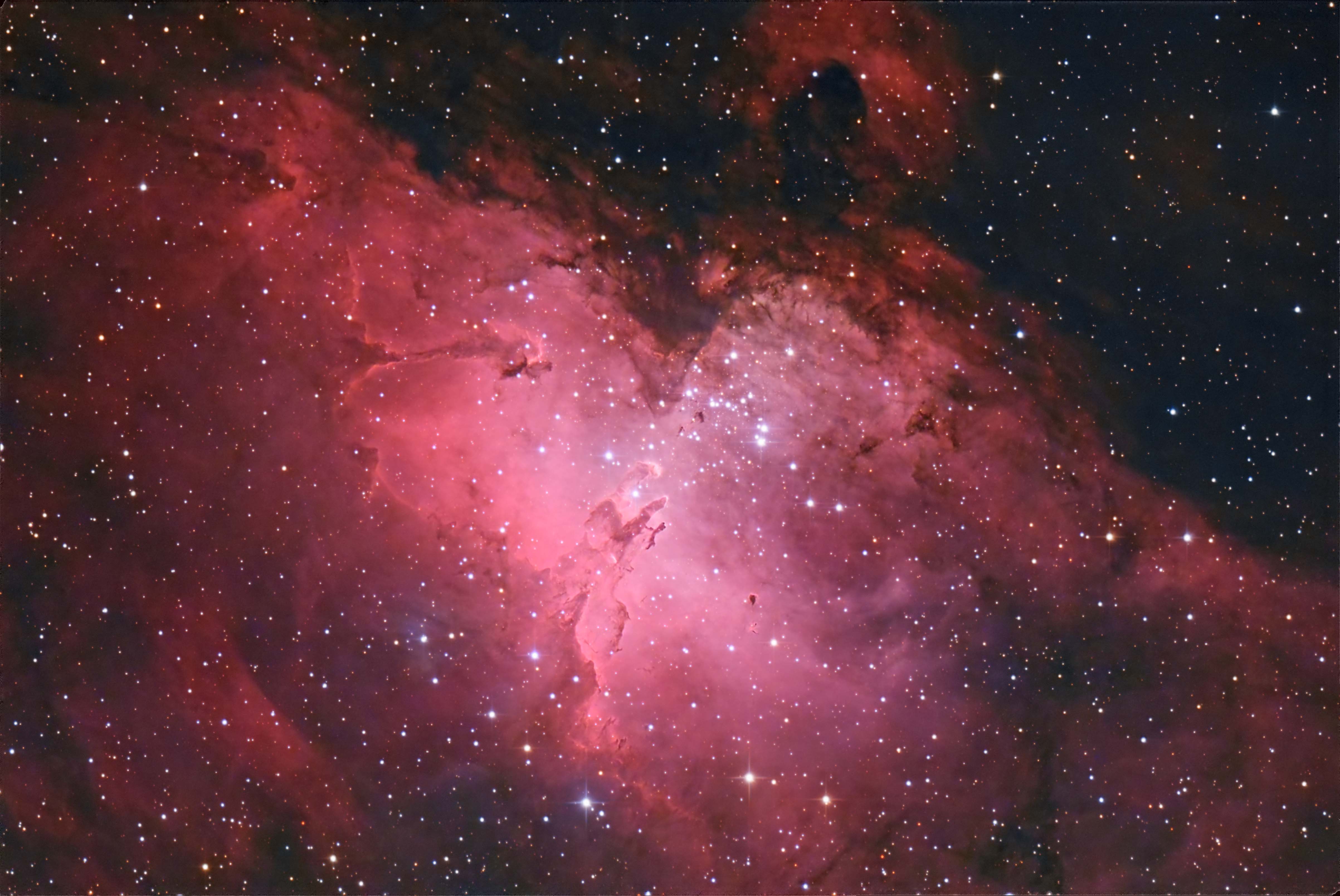 1h Luminanz 17 Zoll Planewave RGB mit 8 Zoll Newton